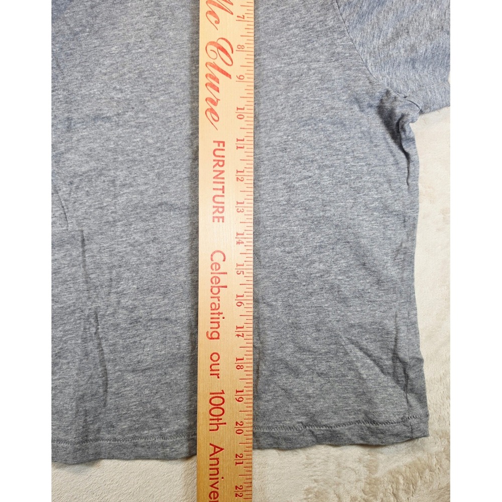 Universal Thread Womens XXL Shrunken Tee Heather Gray Cropped Boxy Short Sleeve - Picture 6 of 6